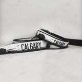 Calgary leashes from Bone and Bred come in 4 foot leash size and 6 foot leash size