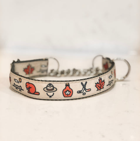 The canadian martingale dog collar
